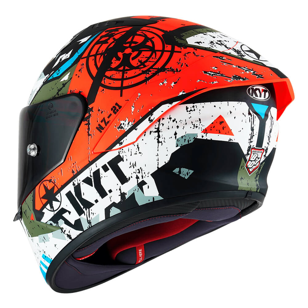 Capacete KYT Nz-Race Blazing