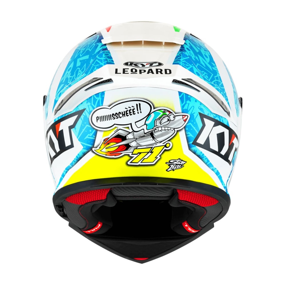 Capacete KYT R2R Max Foggia Misano 2021 Replica