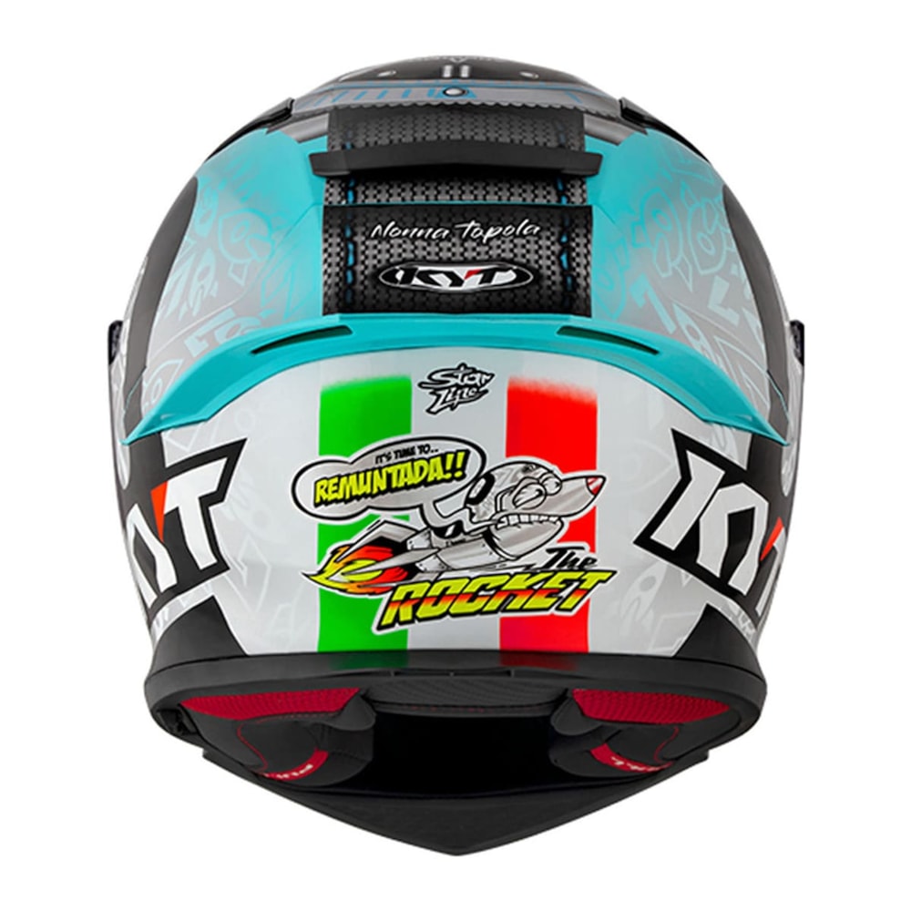 Capacete KYT R2R Max Foggia Misano 2022 Replica