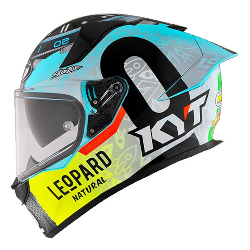 Capacete KYT R2R Max Foggia Misano 2022 Replica