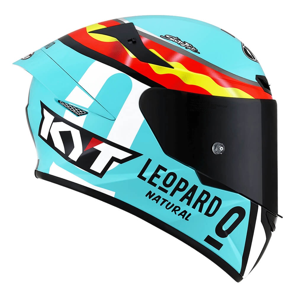 Capacete KYT TT-COURSE Jaume Masia Leopard Spain Replica