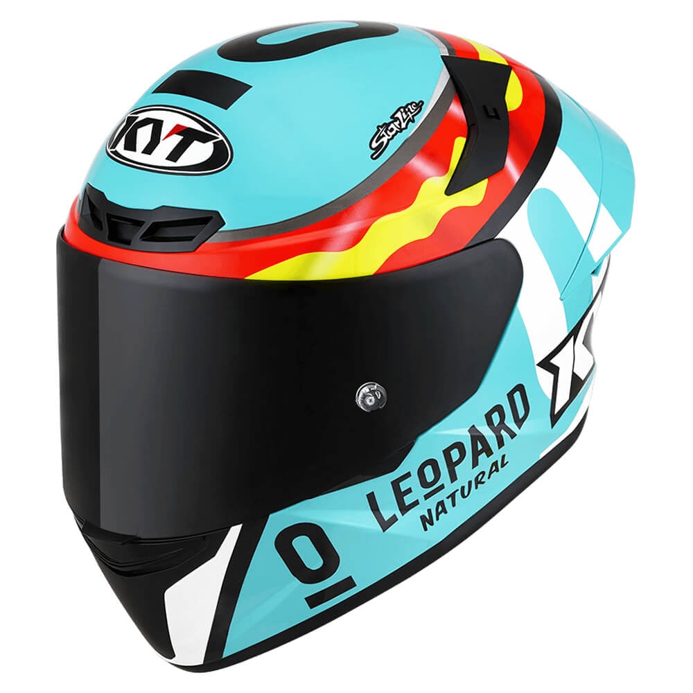 Capacete KYT TT-COURSE Jaume Masia Leopard Spain Replica