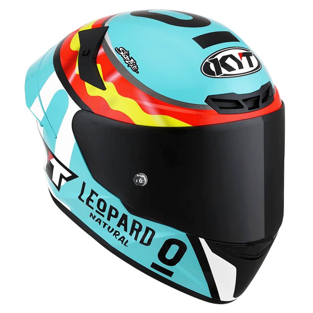 Capacete KYT TT-COURSE Jaume Masia Leopard Spain Replica