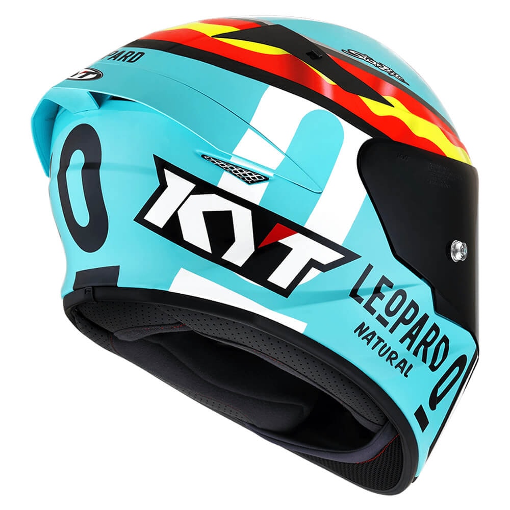 Capacete KYT TT-COURSE Jaume Masia Leopard Spain Replica