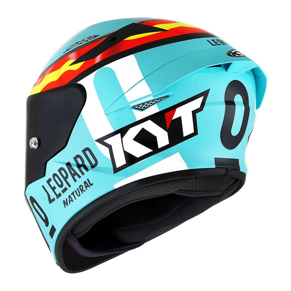 Capacete KYT TT-COURSE Jaume Masia Leopard Spain Replica