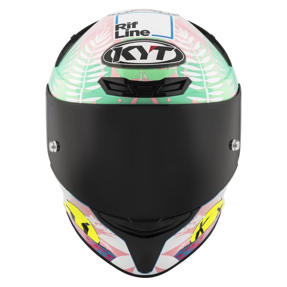 Capacete KYT TT-Course Riccardo Rossi Barcelona Replica 2022