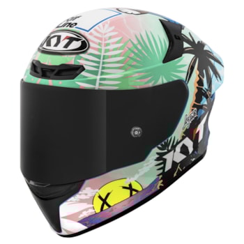 Capacete KYT TT-Course Riccardo Rossi Barcelona Replica 2022