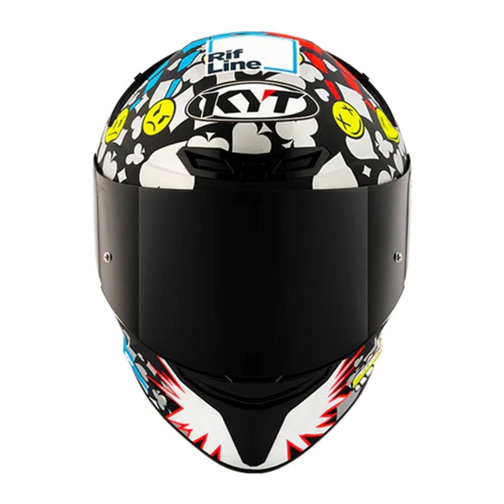 Capacete KYT TT-Course Riccardo Rossi Replica 2022