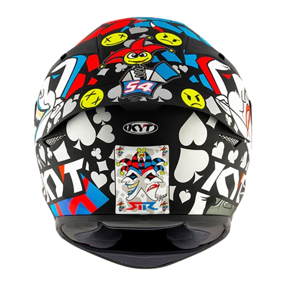 Capacete KYT TT-Course Riccardo Rossi Replica 2022