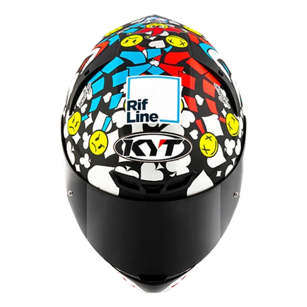 Capacete KYT TT-Course Riccardo Rossi Replica 2022