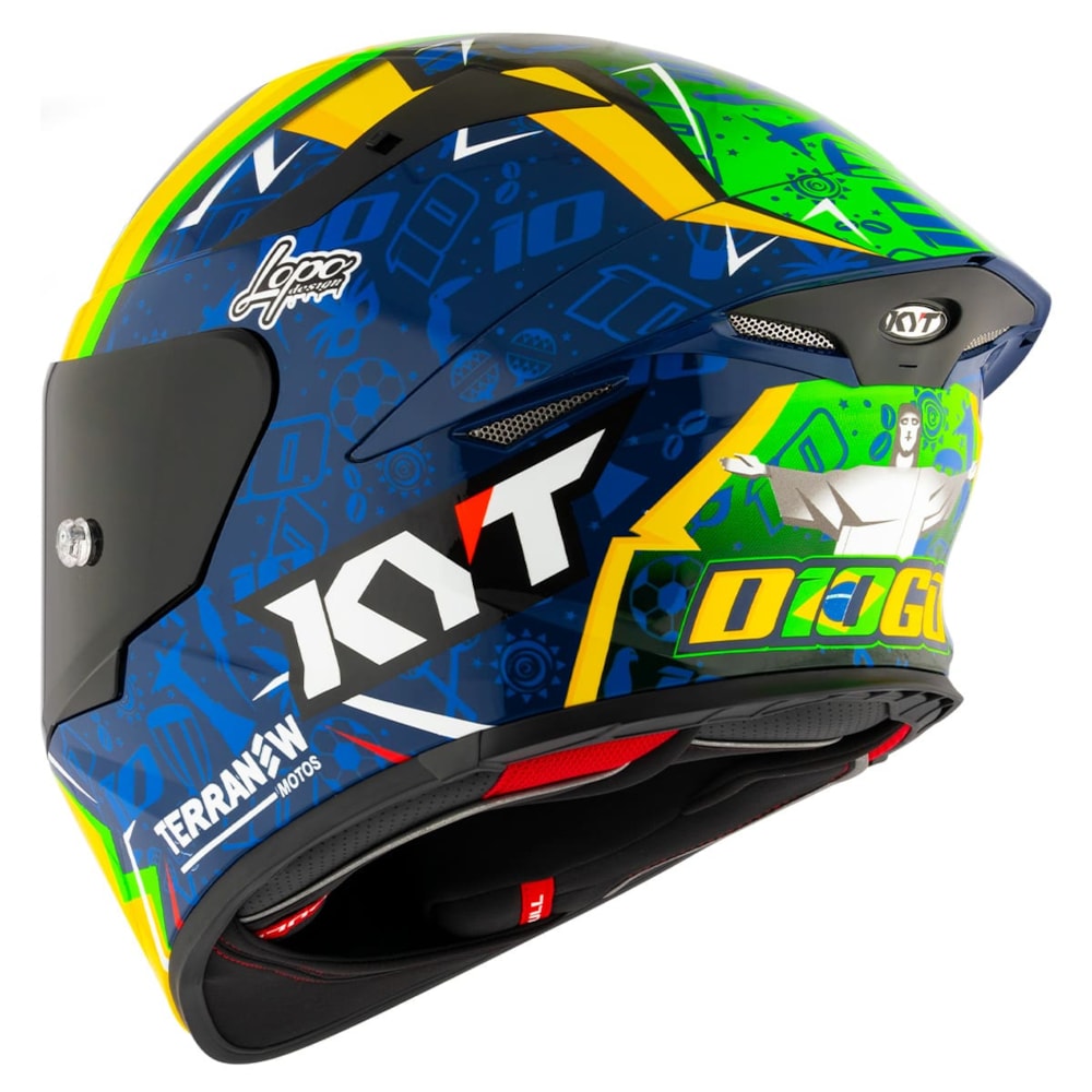Capacete KYT TT-REVO Diogo Moreira 2024 Replica