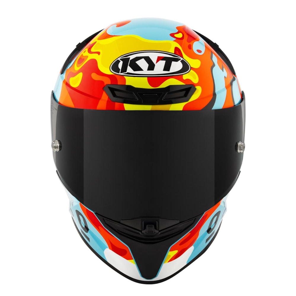 Capacete KYT TT-REVO Leopard Aragon Replica