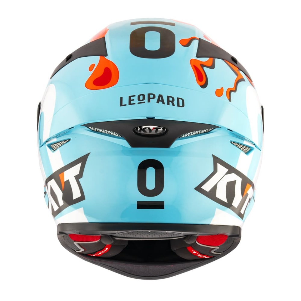 Capacete KYT TT-REVO Leopard Aragon Replica