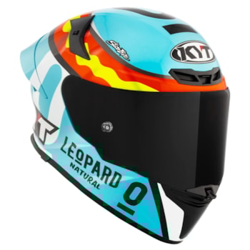 Capacete KYT TT-REVO Leopard Spaniard Replica
