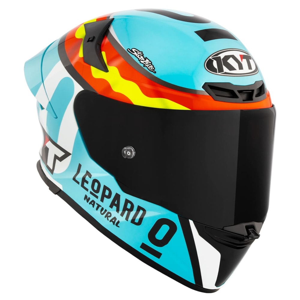 Capacete KYT TT-REVO Leopard Spaniard Replica