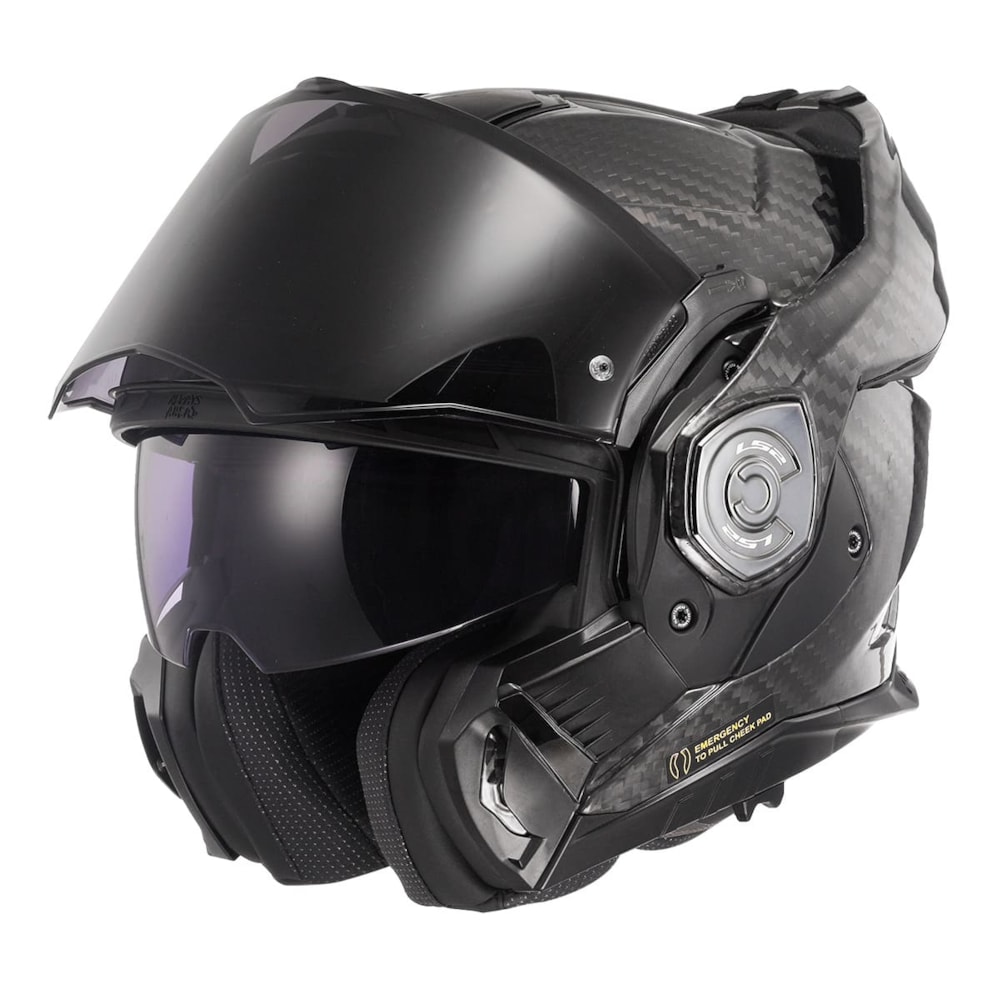 Capacete LS2 Advant X Carbon FF901 Solid Carbon