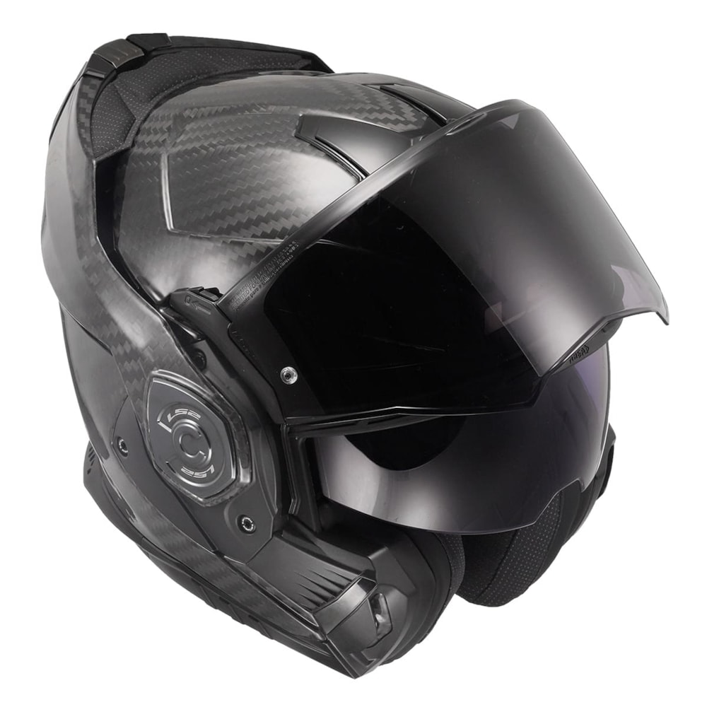 Capacete LS2 Advant X Carbon FF901 Solid Carbon
