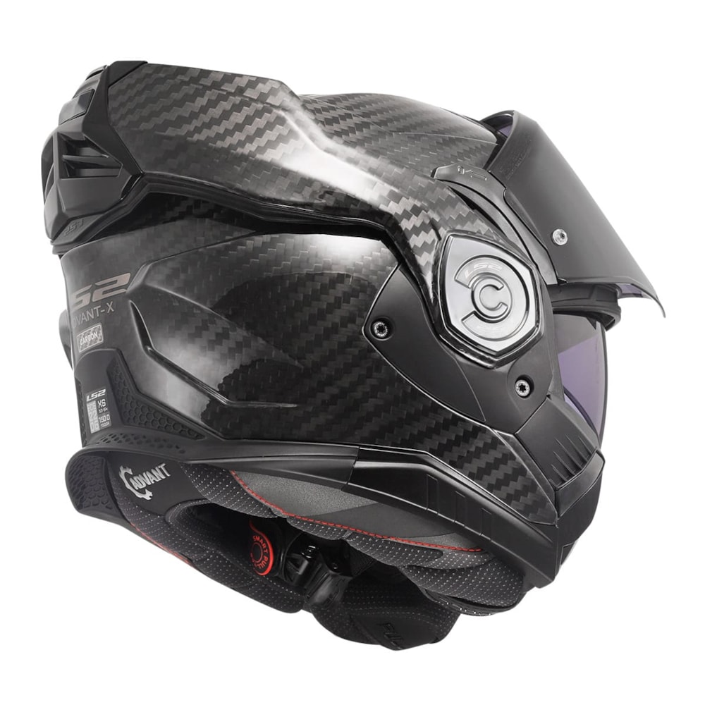 Capacete LS2 Advant X Carbon FF901 Solid Carbon