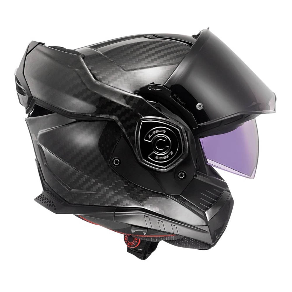 Capacete LS2 Advant X Carbon FF901 Solid Carbon