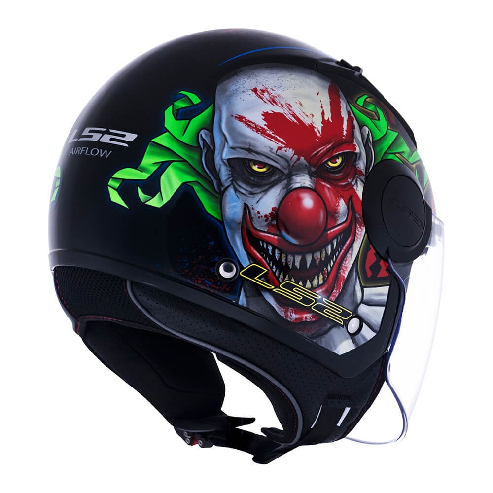 Capacete LS2 Airflow OF562 Happy Dreams Glow