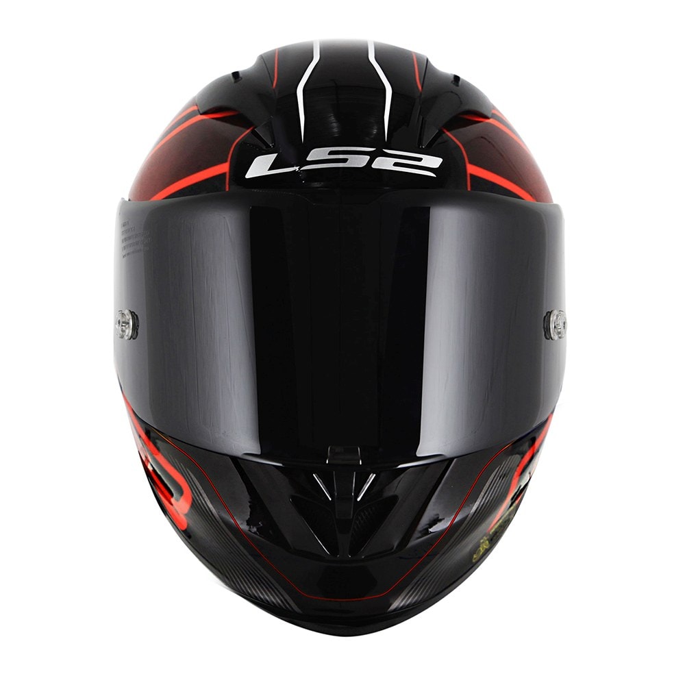 Capacete LS2 Arrow R FF323 Ion Preto/Vermelho