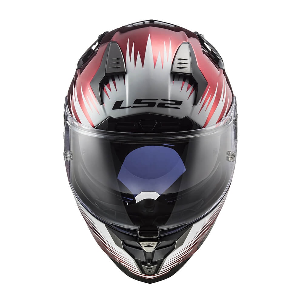 Capacete LS2 Challenger FF327 Magic Wineberry Black