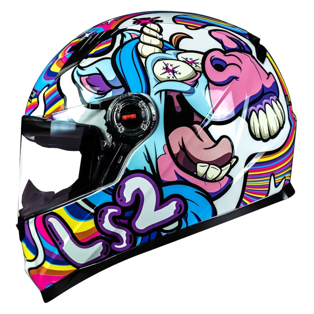 Capacete LS2 Classic FF358 Bubble