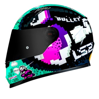 Capacete LS2 Classic FF358 Bullet