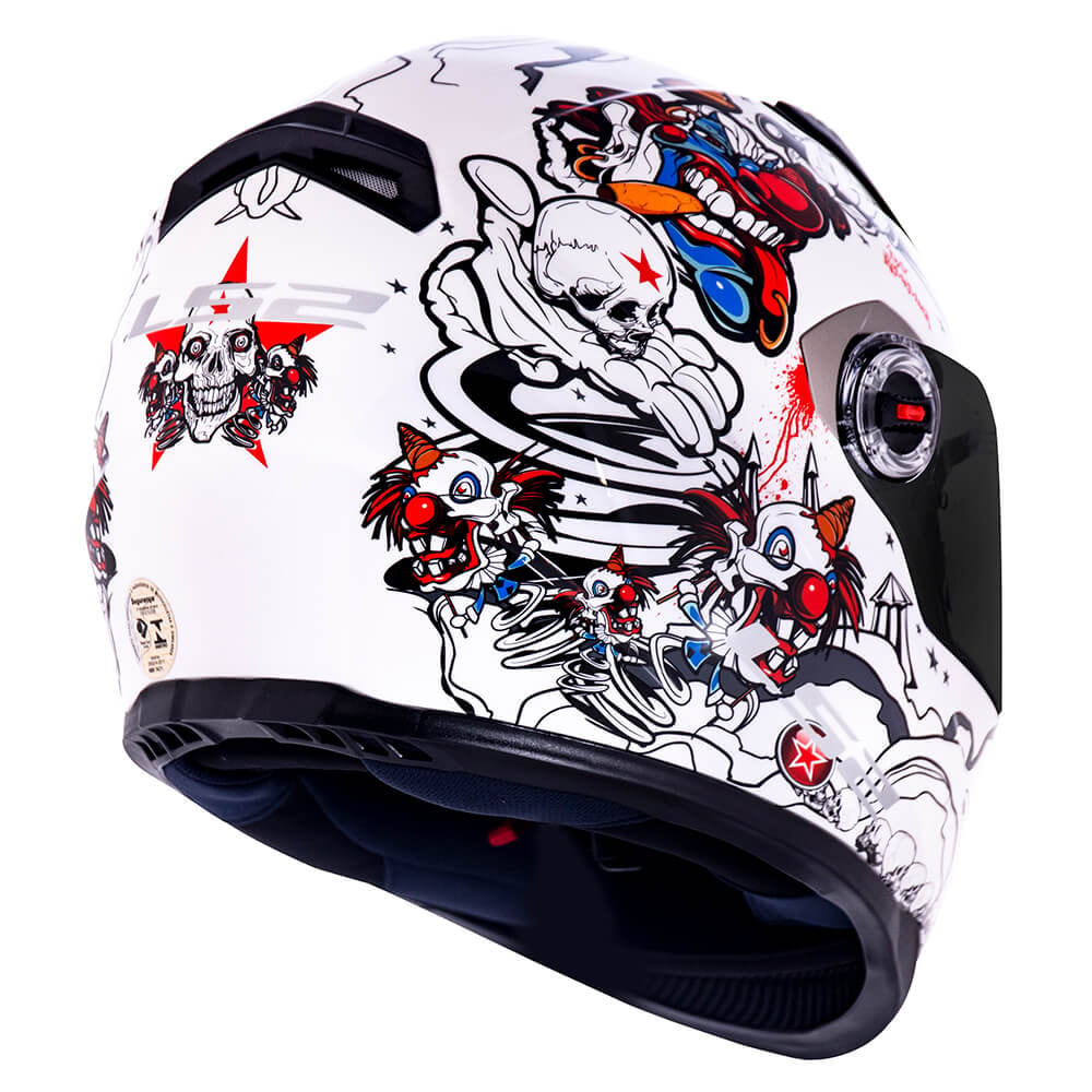 Capacete LS2 Classic FF358 Crazy Clown - Sacramento