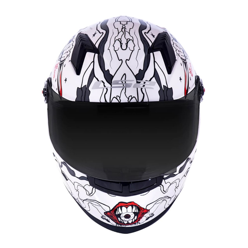 Capacete LS2 Classic FF358 Crazy Clown