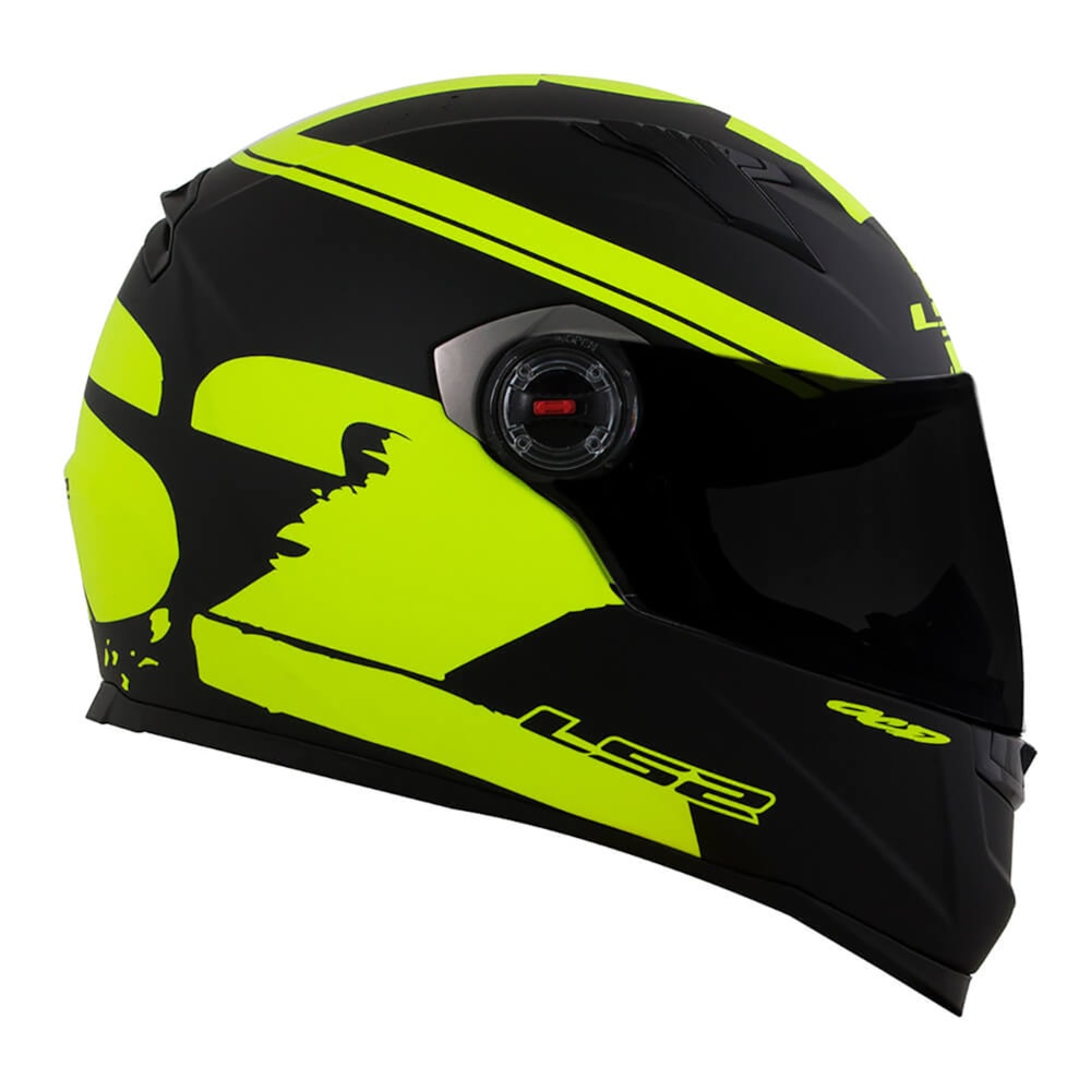 Capacete LS2 Classic FF358 Fluo Yellow