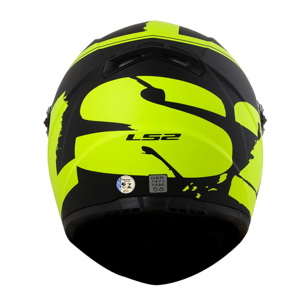 Capacete LS2 Classic FF358 Fluo Yellow