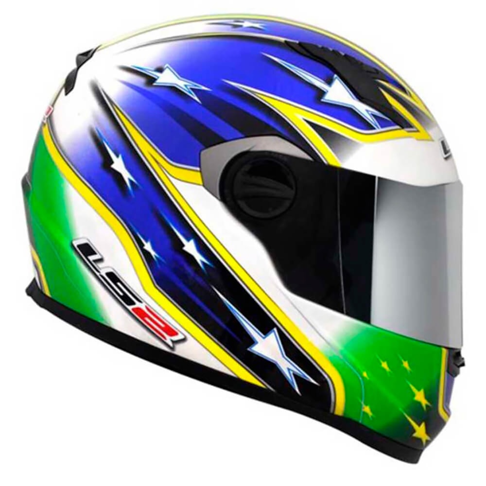 Capacete LS2 Classic FF358 Patriot II