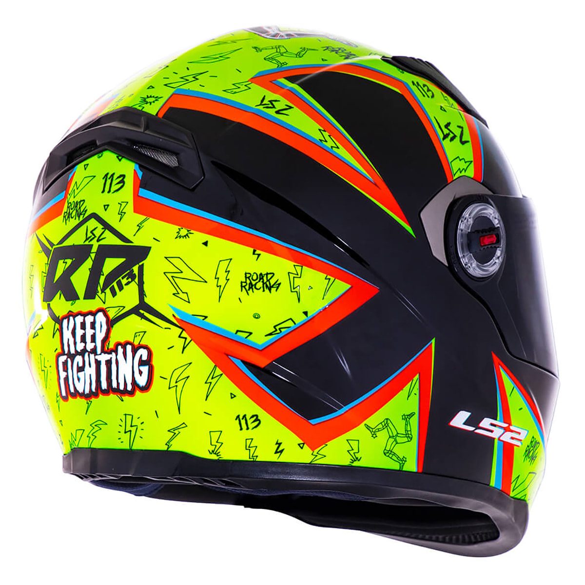 Capacete LS2 Classic FF358 Rafael Paschoalin - Sacramento