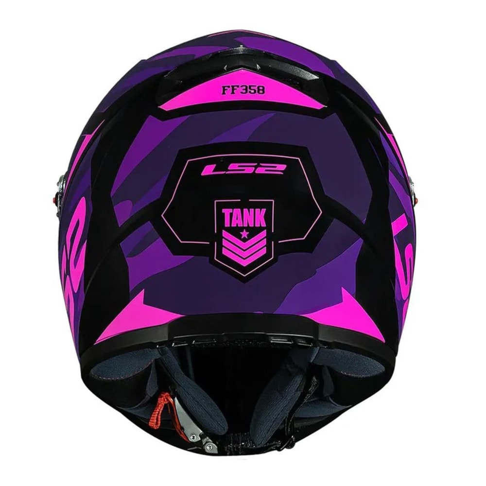 Capacete LS2 Classic FF358 Tank