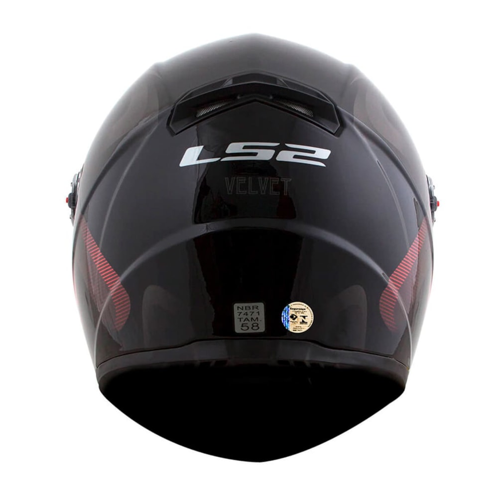 Capacete LS2 Classic FF358 Velvet