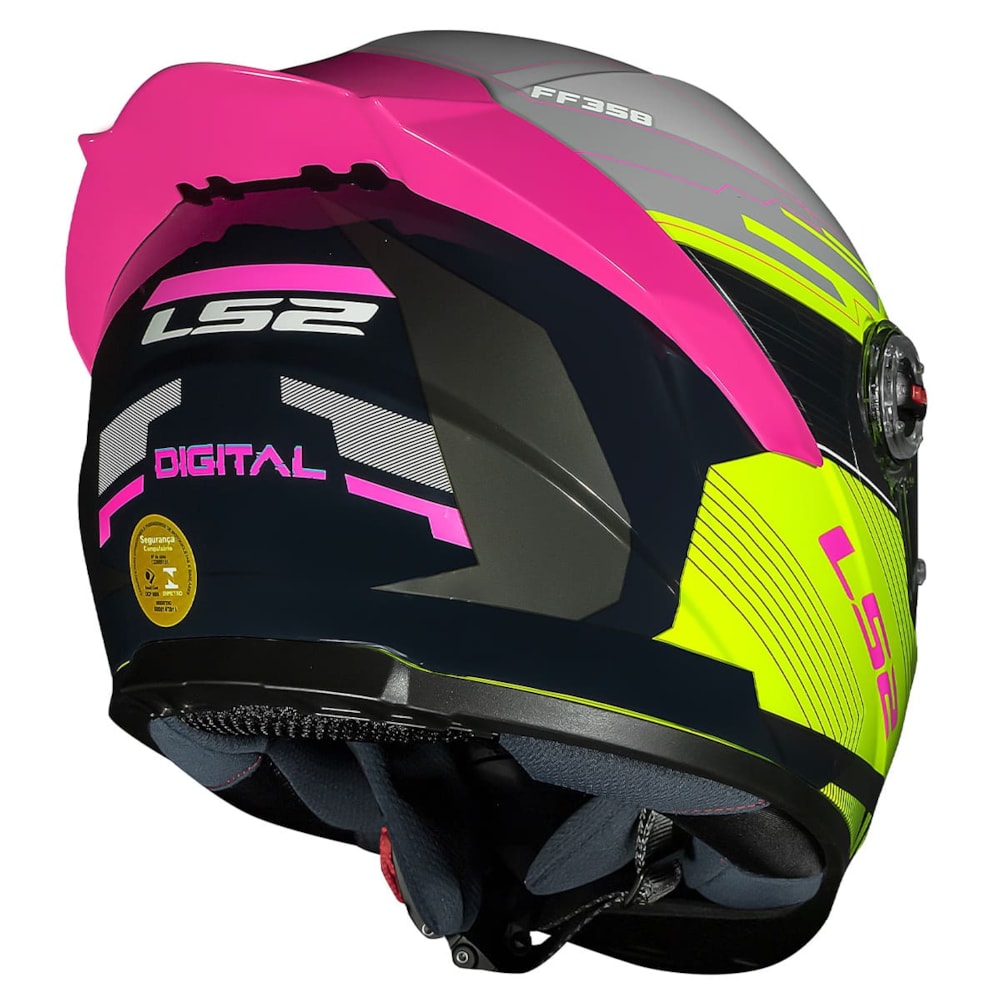 Capacete LS2 Classic S FF358 Digital