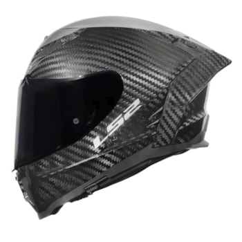 Capacete LS2 Dragon FF807 Carbon Solid