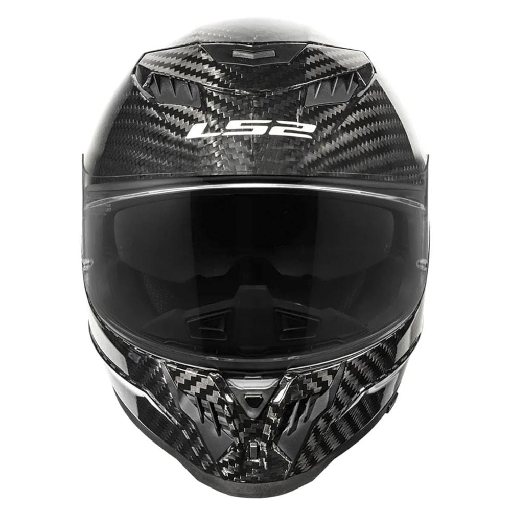 Capacete LS2 Dragon FF807 Carbon Solid