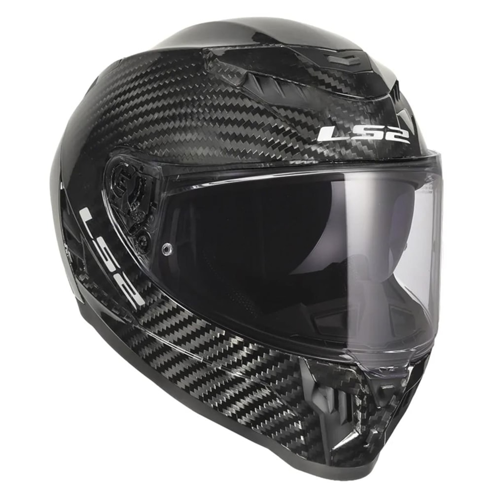 Capacete LS2 Dragon FF807 Carbon Solid