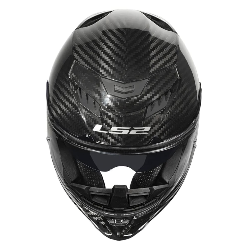 Capacete LS2 Dragon FF807 Carbon Solid