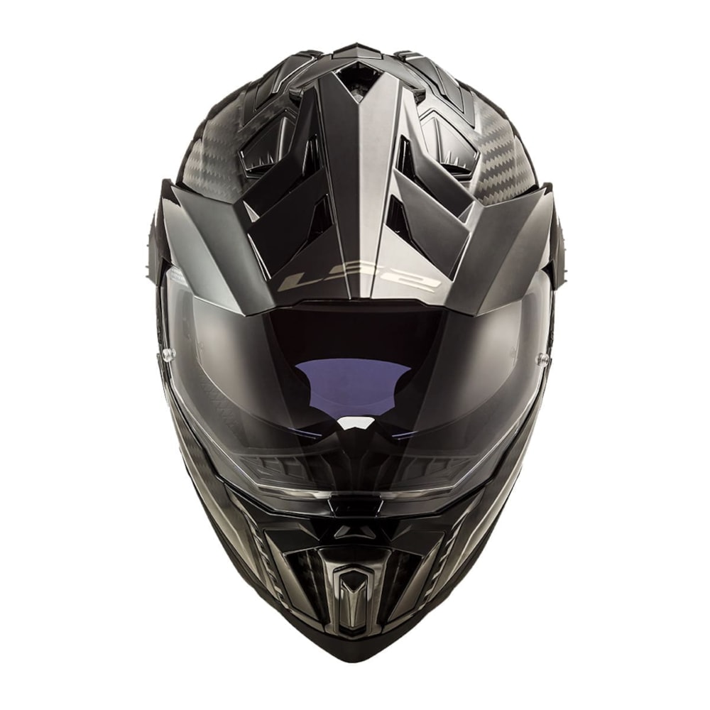 Capacete LS2 Explorer C MX701 Solid Matte Carbon