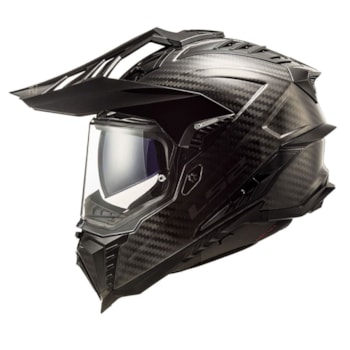 Capacete LS2 Explorer C MX701 Solid Matte Carbon