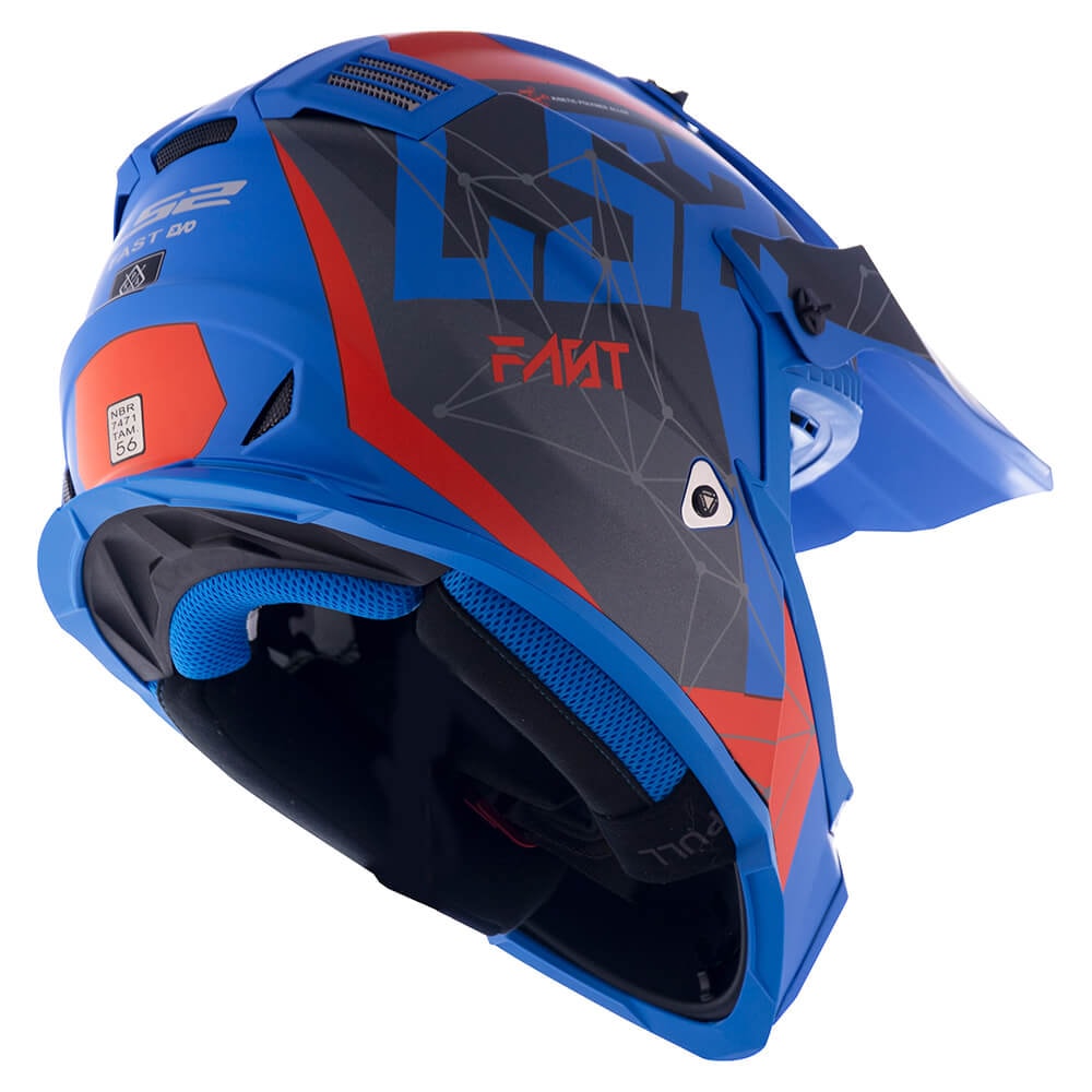 Capacete LS2 Fast Mx437 Alpha