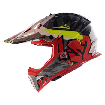 Capacete LS2 Fast Mx437 Crusher