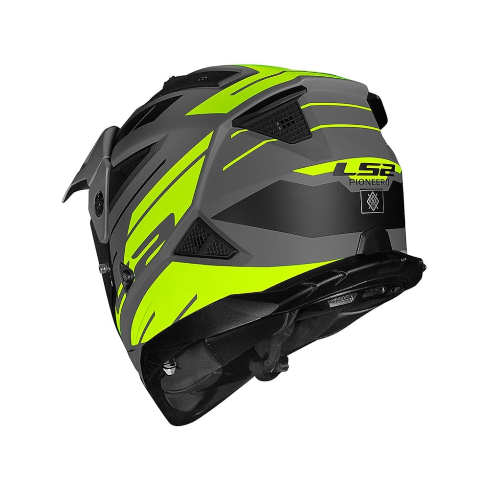Capacete LS2 MX702 Pioneer II Namib