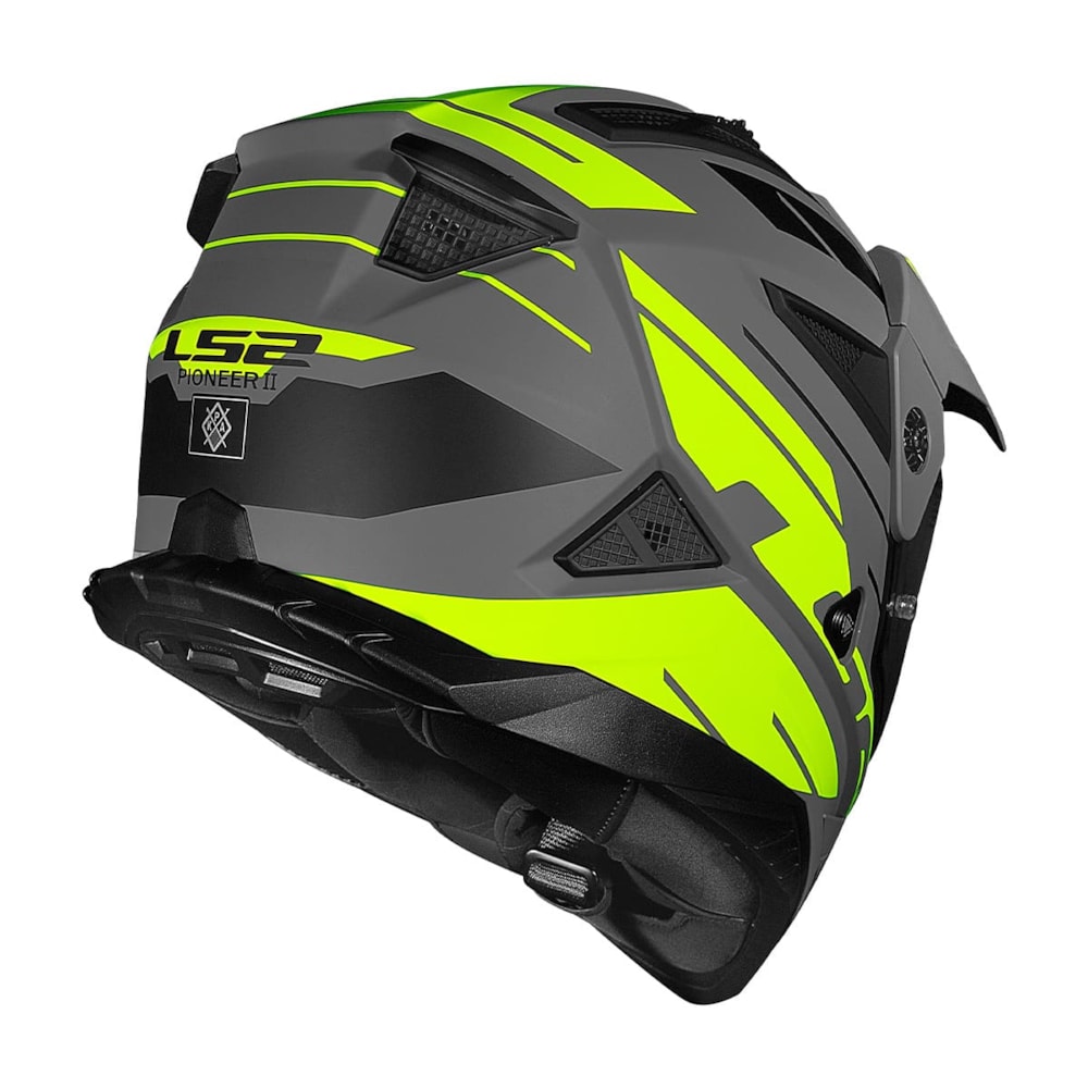 Capacete LS2 MX702 Pioneer II Namib