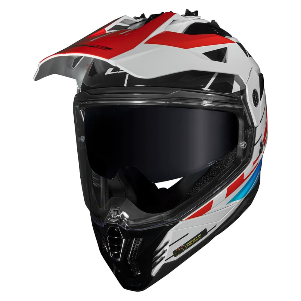 Capacete LS2 MX702 Pioneer II Namib