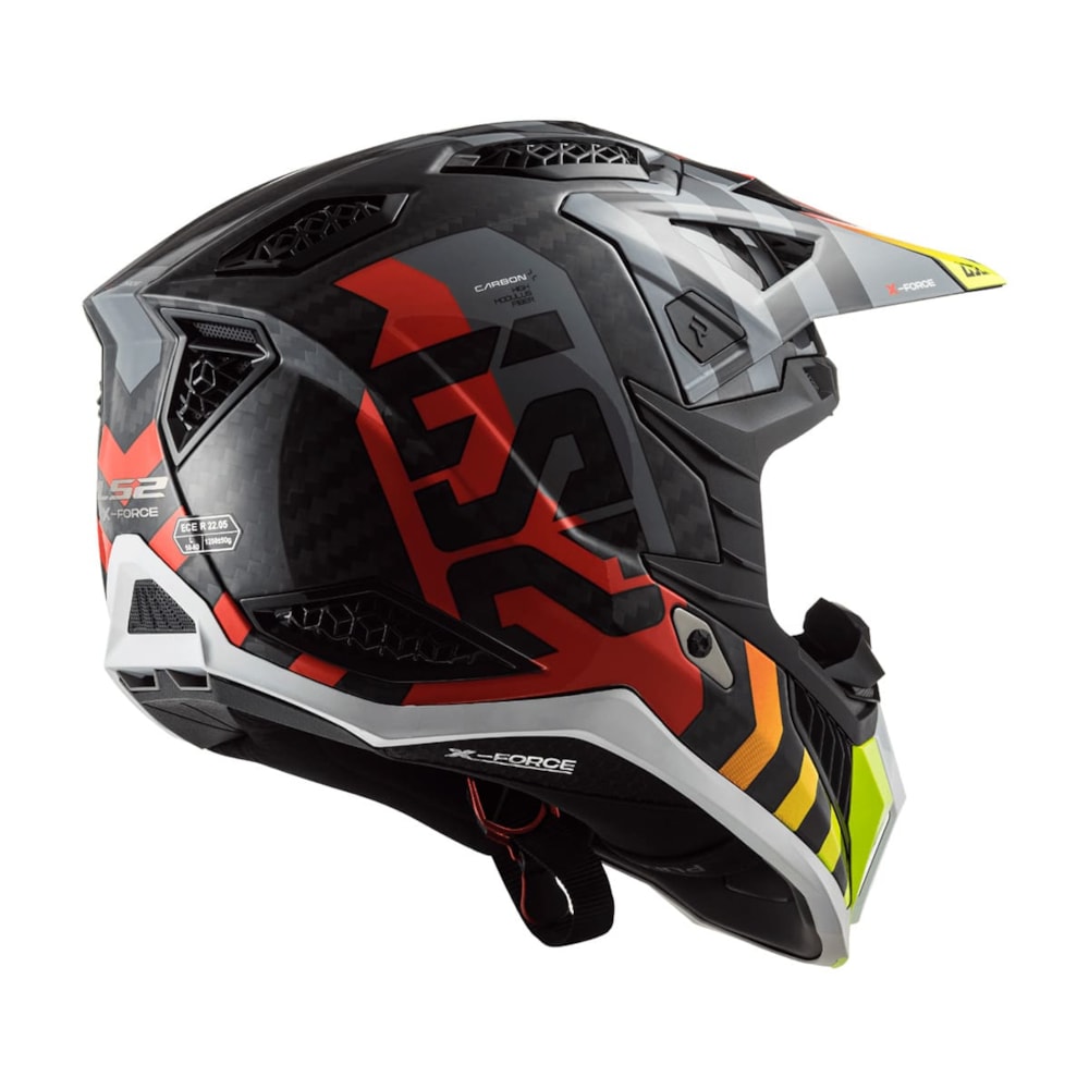 Capacete LS2 MX703 x-Force Carbon Barrier
