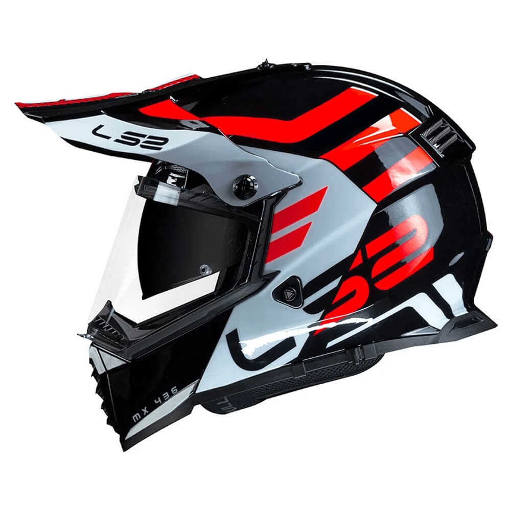 Capacete LS2 Pioneer MX436 Evo Adventurer - Sacramento